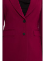 S417 Taliored blazer - maroon