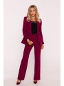 S417 Taliored blazer - maroon