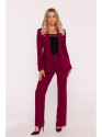 S417 Taliored blazer - maroon