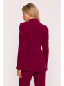S417 Taliored blazer - maroon