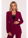 S417 Taliored blazer - maroon