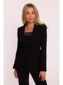 S417 Taliored blazer - black