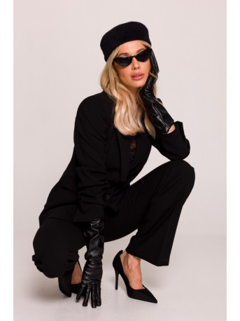 S417 Taliored blazer - black