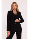 S417 Taliored blazer - black