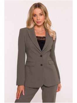 S417 Taliored blazer - khaki