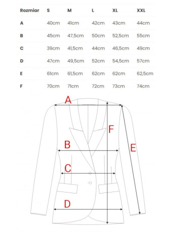 S417 Taliored blazer - khaki