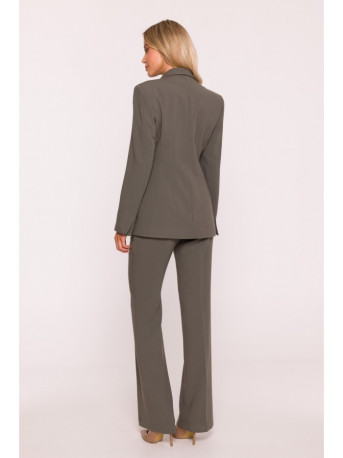 S417 Taliored blazer - khaki