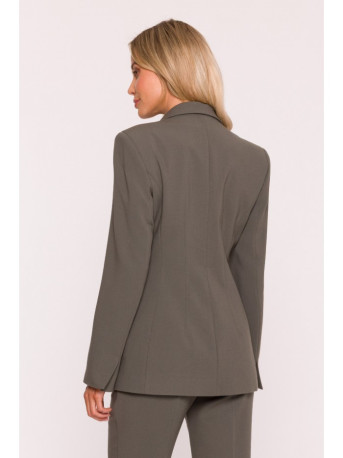 S417 Taliored blazer - khaki
