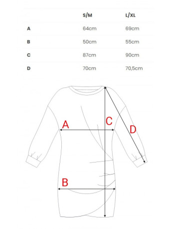 B298 Knit dress with side pleats - steel