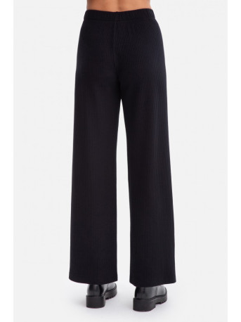 B300 Rib knit trousers - black