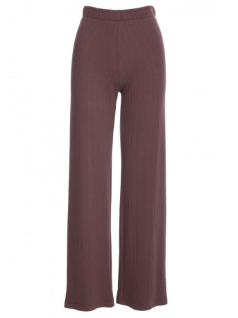 B300 Rib knit trousers - brown