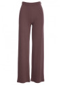 B300 Rib knit trousers - brown