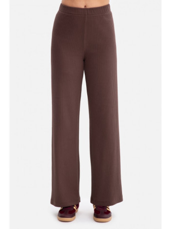 B300 Rib knit trousers - brown