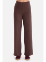 B300 Rib knit trousers - brown