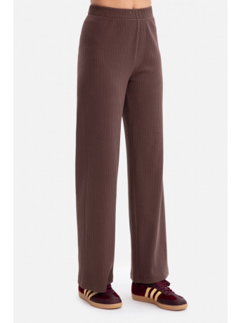 B300 Rib knit trousers - brown