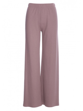 B300 Rib knit trousers - cocoa
