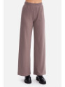 B300 Rib knit trousers - cocoa