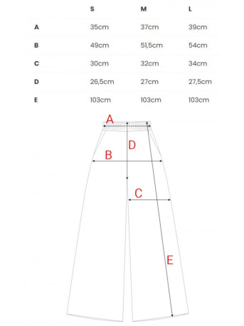 B302 Print knit trousers - model 1