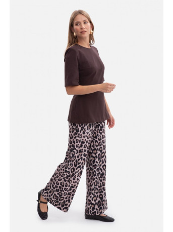 B302 Print knit trousers - model 1