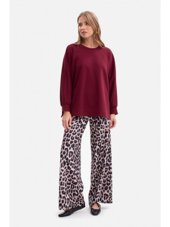 B302 Print knit trousers - model 1