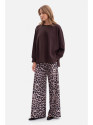 B302 Print knit trousers - model 1