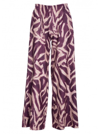 B302 Print knit trousers - model 2