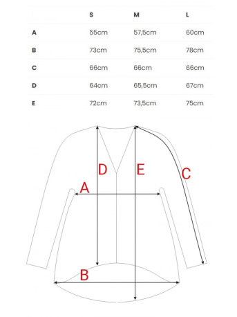 B304 Knit V-neck pullover top - black