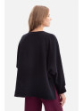 B306 Knit relaxed fit sweatshirt - black