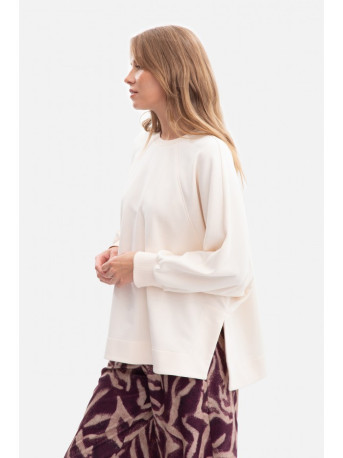 B306 Knit relaxed fit sweatshirt - vanilla