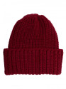 M895 Ribbed beanie - maroon