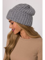 M895 Ribbed beanie - grey