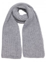 M896 Ribbed scarf - grey