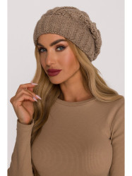 M897 Cable knit beanie - beige
