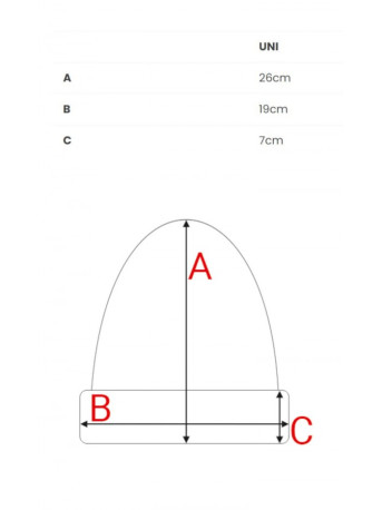 M897 Cable knit beanie - maroon