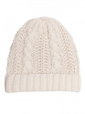 M897 Cable knit beanie - ecru