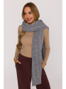 M898 Cable knit scarf - grey