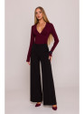 M875 Wide leg trousers - black