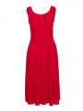 S424 Fit & flare dress - red