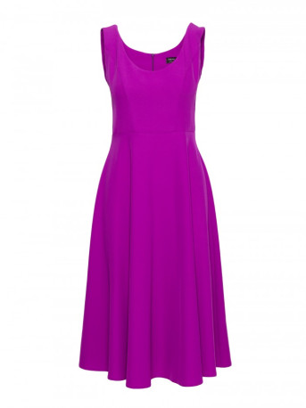 S424 Fit & flare dress - lavender
