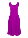 S424 Fit & flare dress - lavender