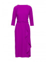 S425 Dress with ruffle detail - lavender