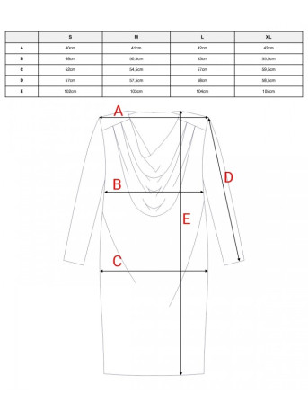 S428 Cowl neckline dress - lavender