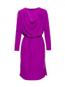S428 Cowl neckline dress - lavender
