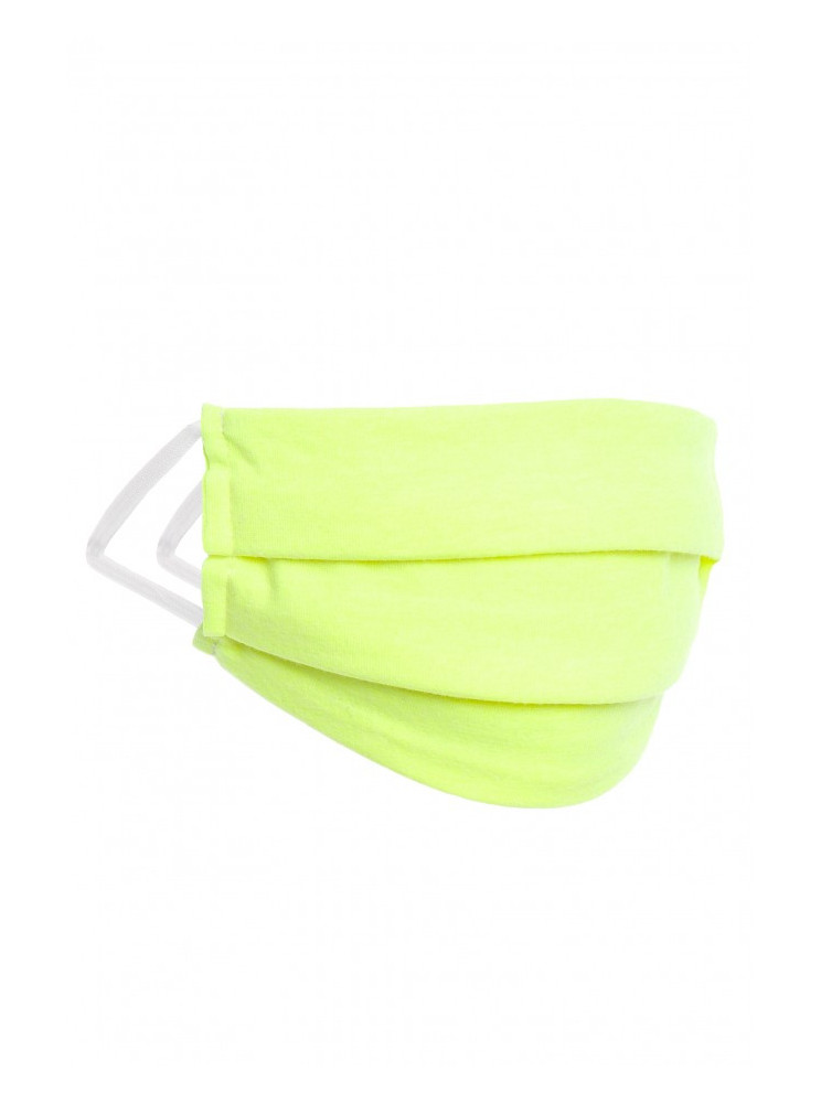 MK_KID Apsauginė kaukė vaikams - žalsvai geltona