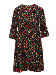 M521 Frilled sleeve dress - model 6