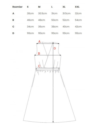 S224 Oranžinė suknelė be rankovių, imituojanti užvartuką, platėjanti nuo liemens - oranžinė