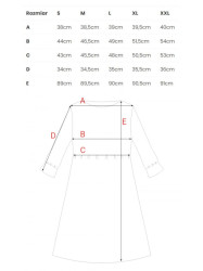 M521 Frilled sleeve dress - model 8