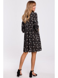 M521 Frilled sleeve dress - model 8