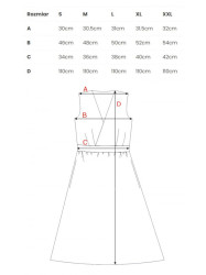 S224 Sleeveless faux wrap fir and flare dress - orange