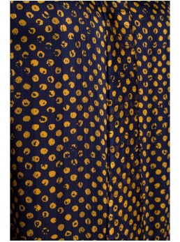 S237 Šifoninė suknelė su asimetrišku raštu – modelis 3 - spalva